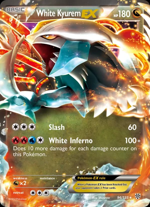 White Kyurem-EX – Plasma Storm 96