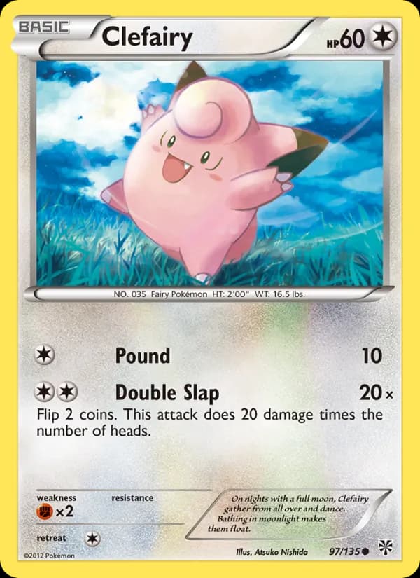 Clefairy – Plasma Storm 97