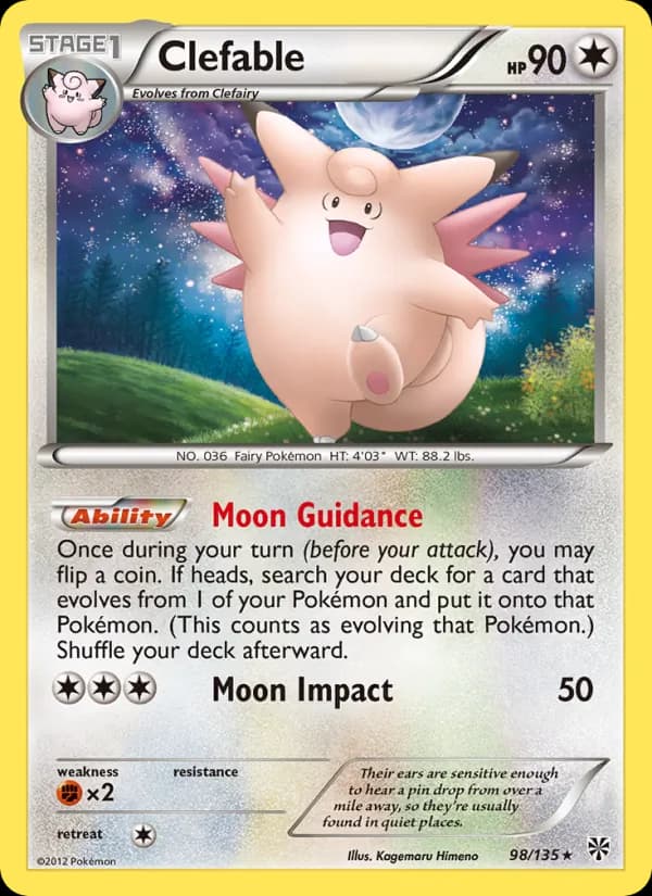 Clefable – Plasma Storm 98