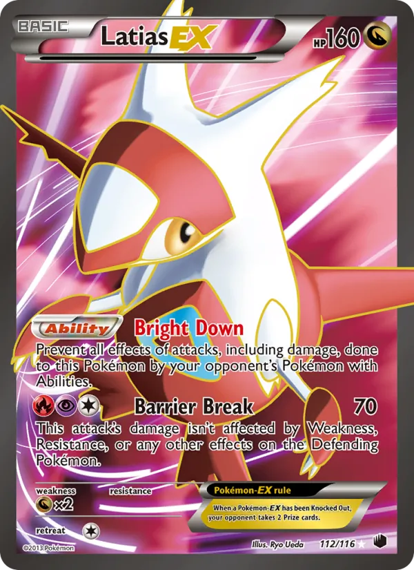 Latias-EX – Plasma Freeze 112