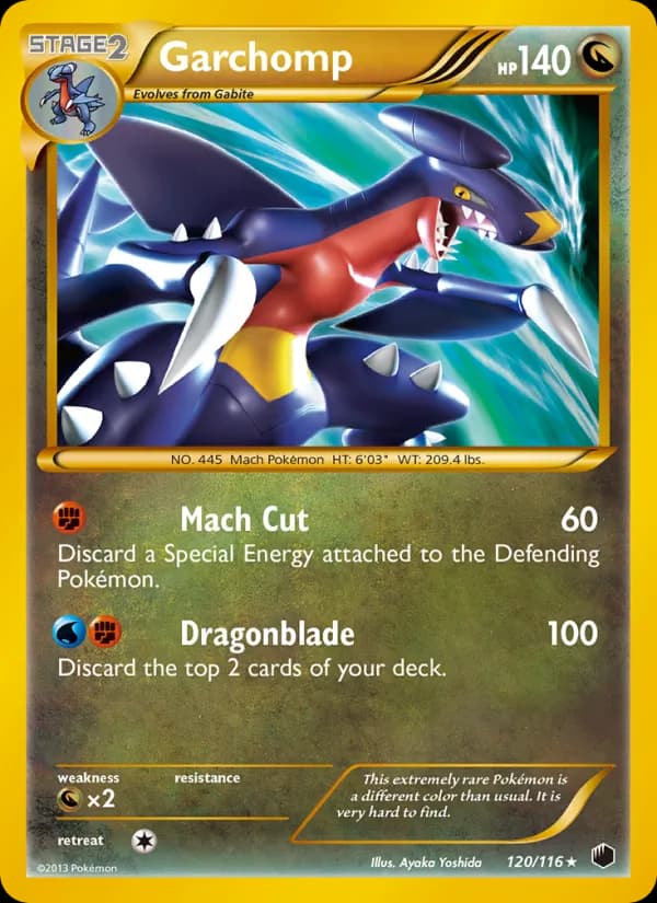 Garchomp – Plasma Freeze 120