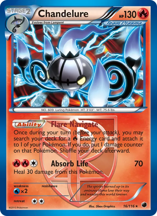 Chandelure – Plasma Freeze 16