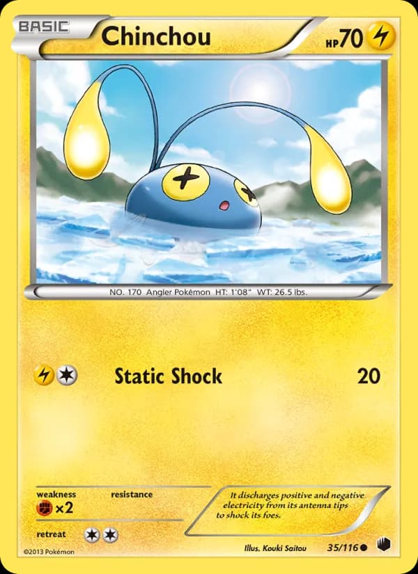 Chinchou – Plasma Freeze 35