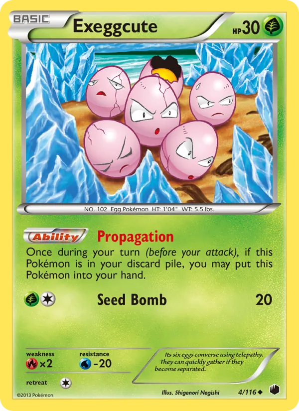 Exeggcute – Plasma Freeze 4