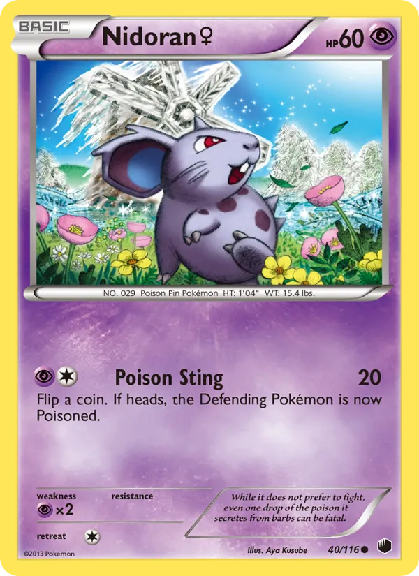Nidoran♀ – Plasma Freeze 40
