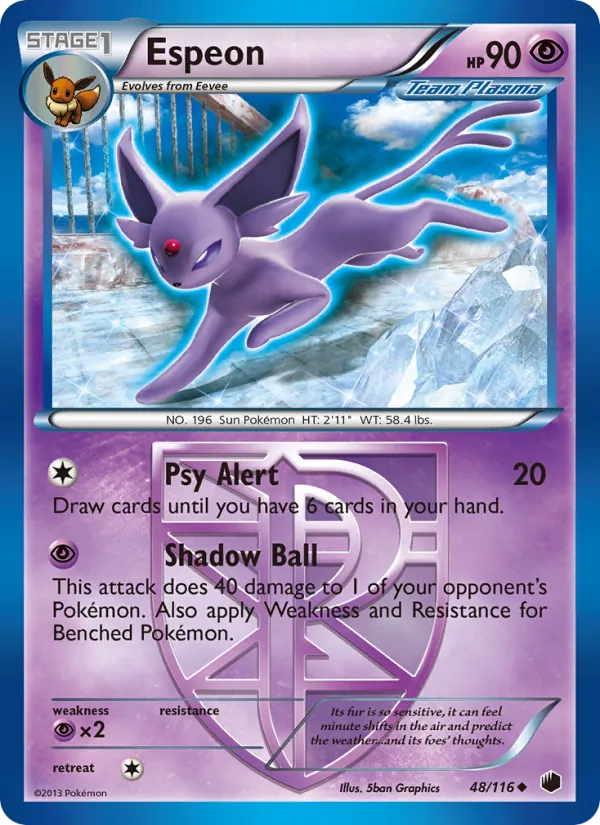 Espeon – Plasma Freeze 48