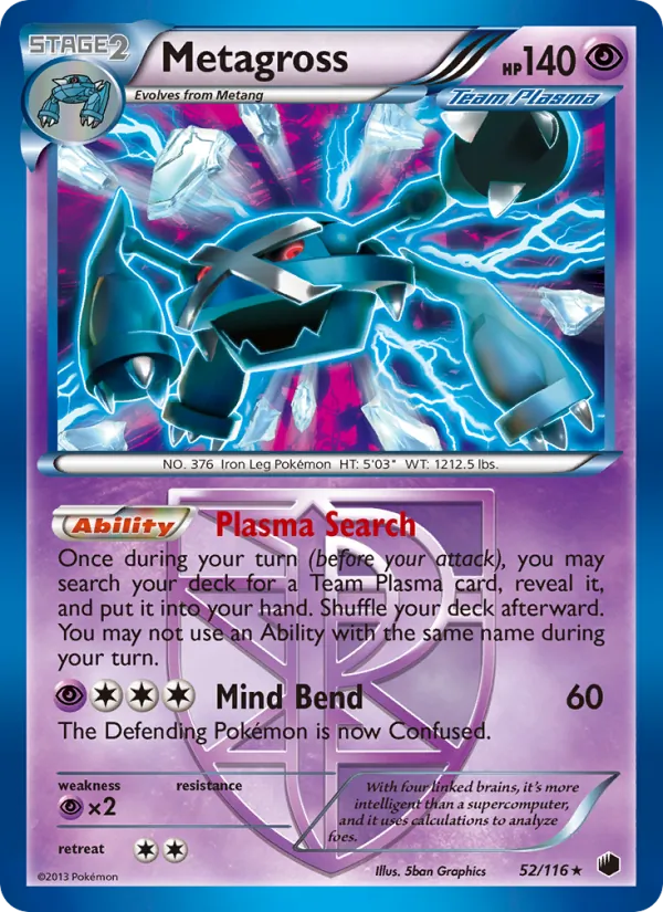 Metagross – Plasma Freeze 52