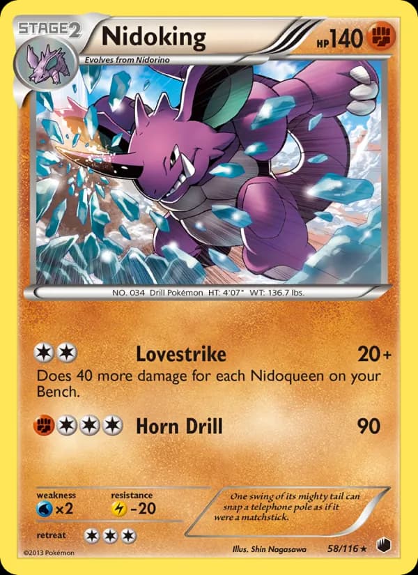 Nidoking – Plasma Freeze 58