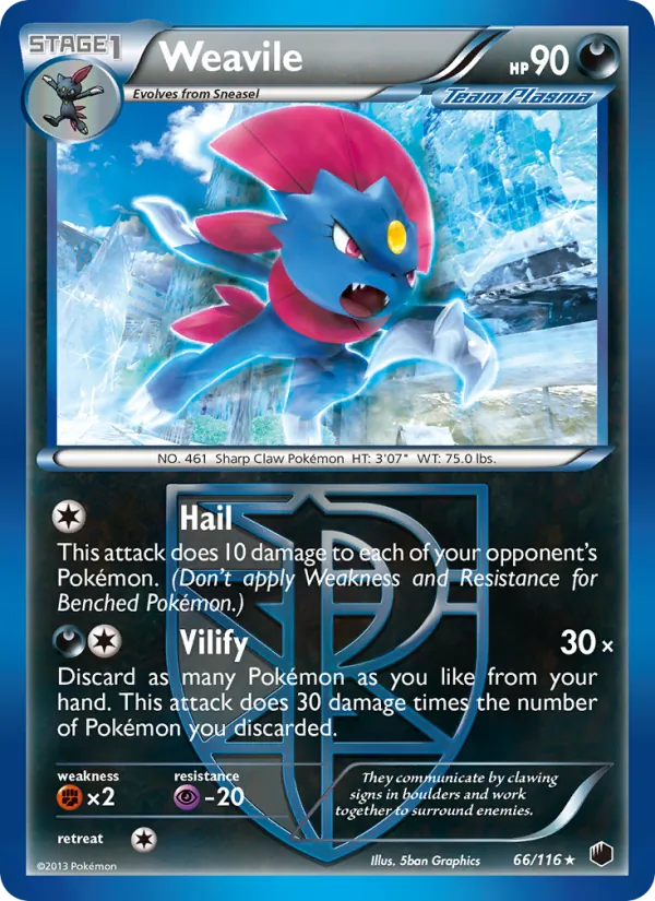 Weavile – Plasma Freeze 66
