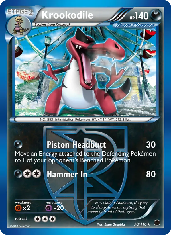 Krookodile – Plasma Freeze 70