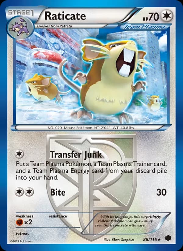 Raticate – Plasma Freeze 88