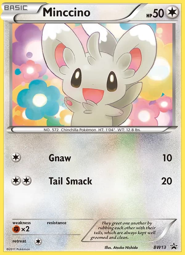 Minccino – BW Black Star Promos BW13