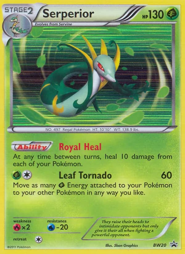 Serperior – BW Black Star Promos BW20