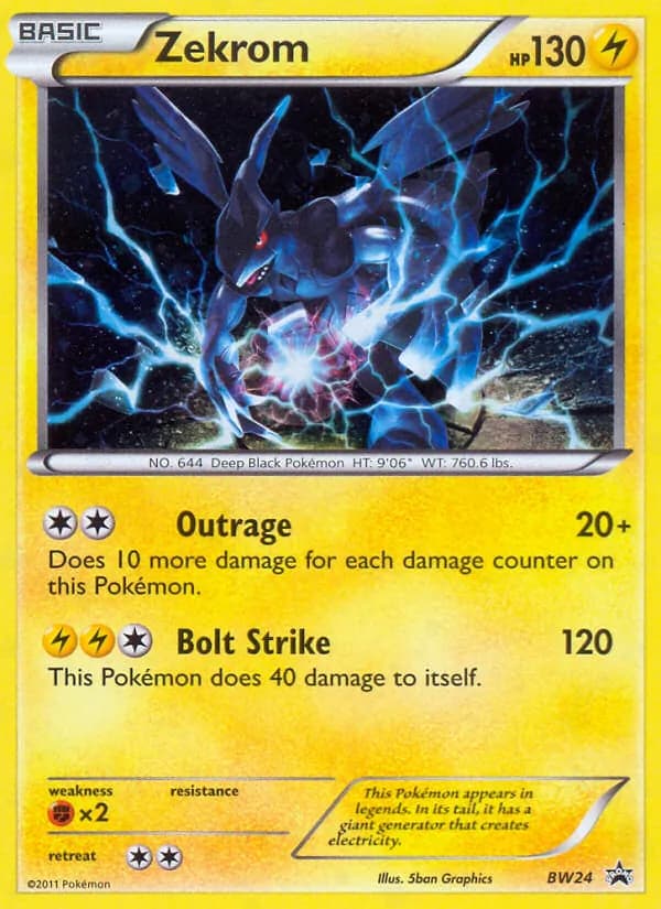 Zekrom – BW Black Star Promos BW24