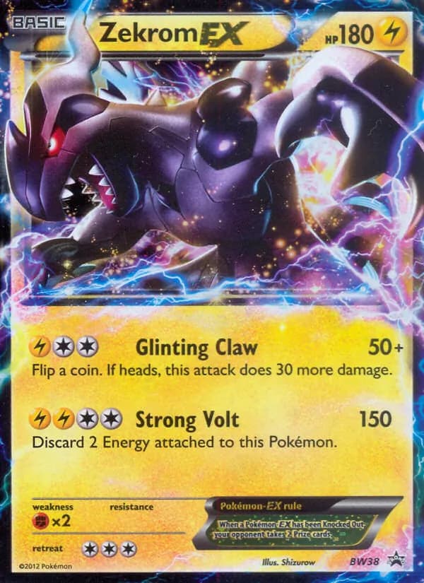 Zekrom-EX – BW Black Star Promos BW38