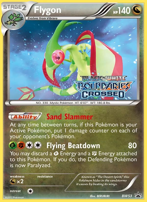 Flygon – BW Black Star Promos BW53