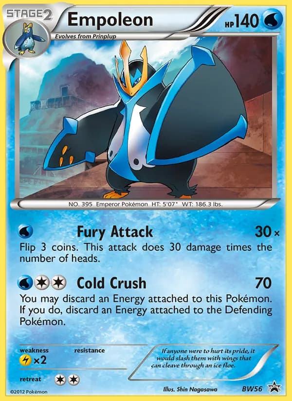 Empoleon – BW Black Star Promos BW56