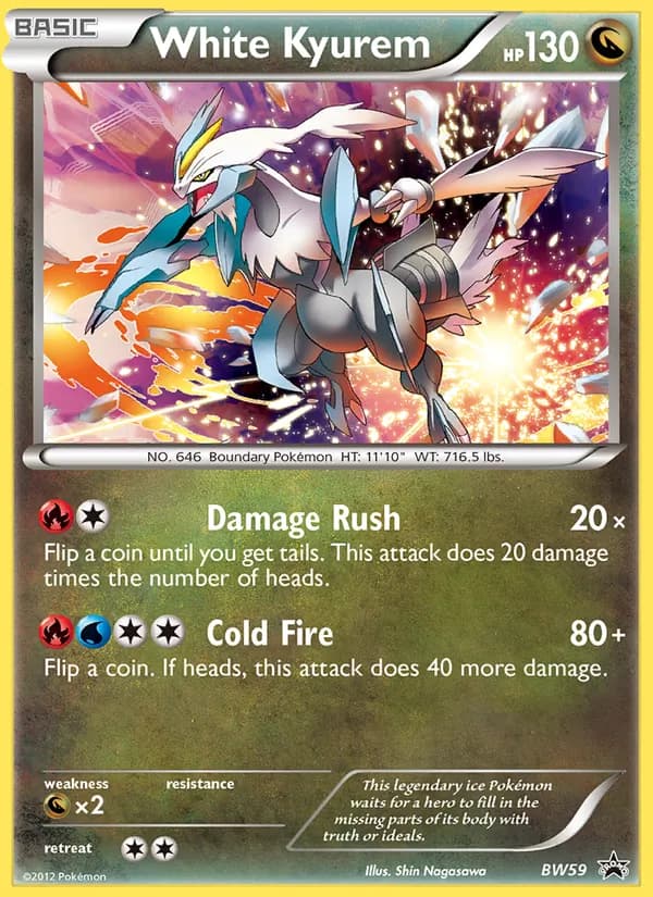 White Kyurem – BW Black Star Promos BW59