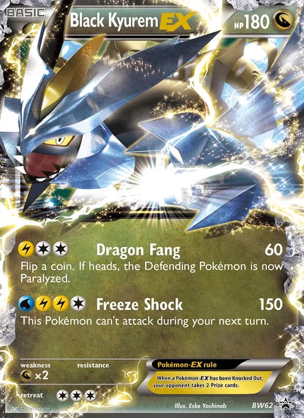Black Kyurem-EX – BW Black Star Promos BW62