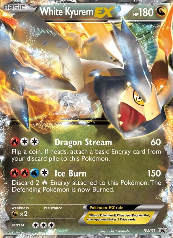 White Kyurem-EX – BW Black Star Promos BW63