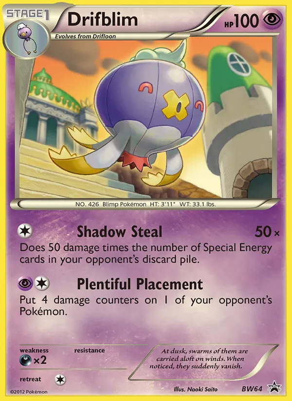 Drifblim – BW Black Star Promos BW64