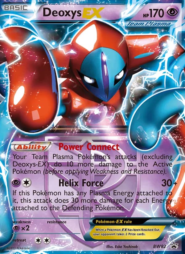 Deoxys-EX – BW Black Star Promos BW82