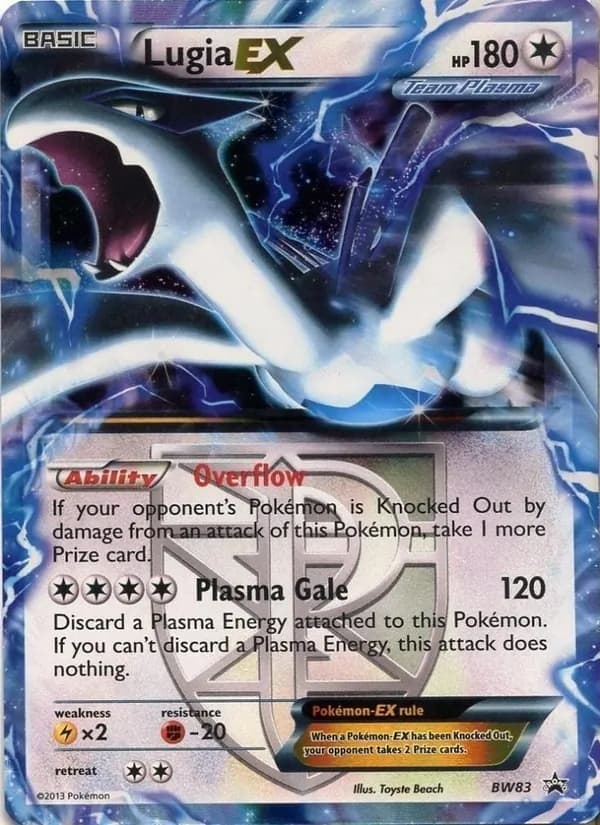 Lugia-EX – BW Black Star Promos BW83
