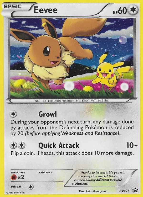 Eevee – BW Black Star Promos BW97