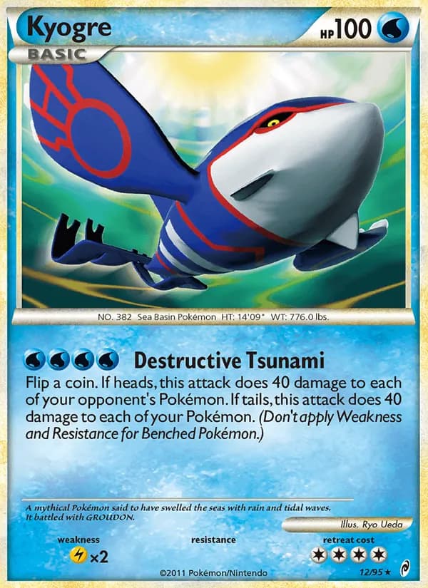 Kyogre – Call of Legends 12