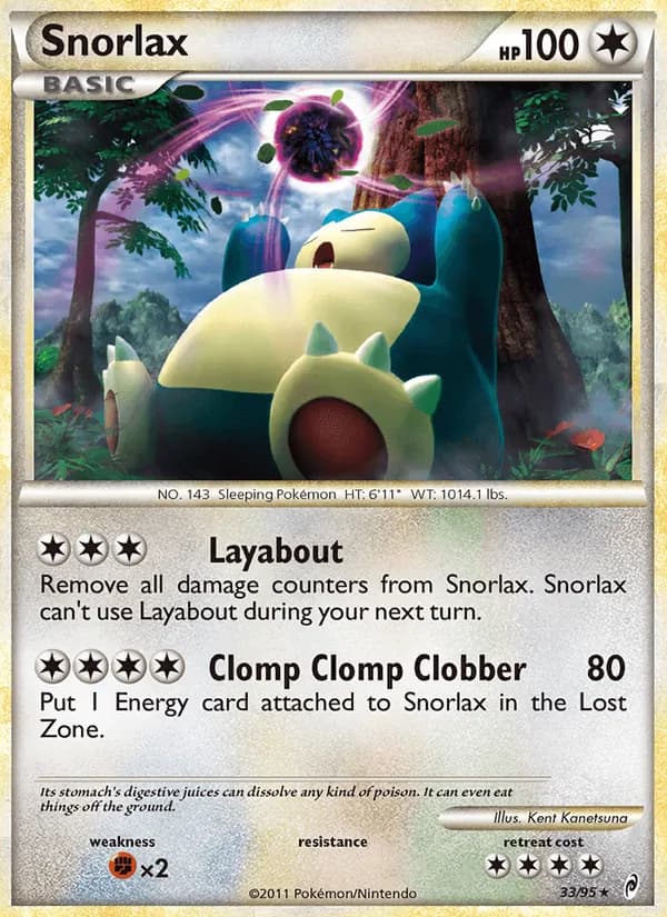 Snorlax – Call of Legends 33