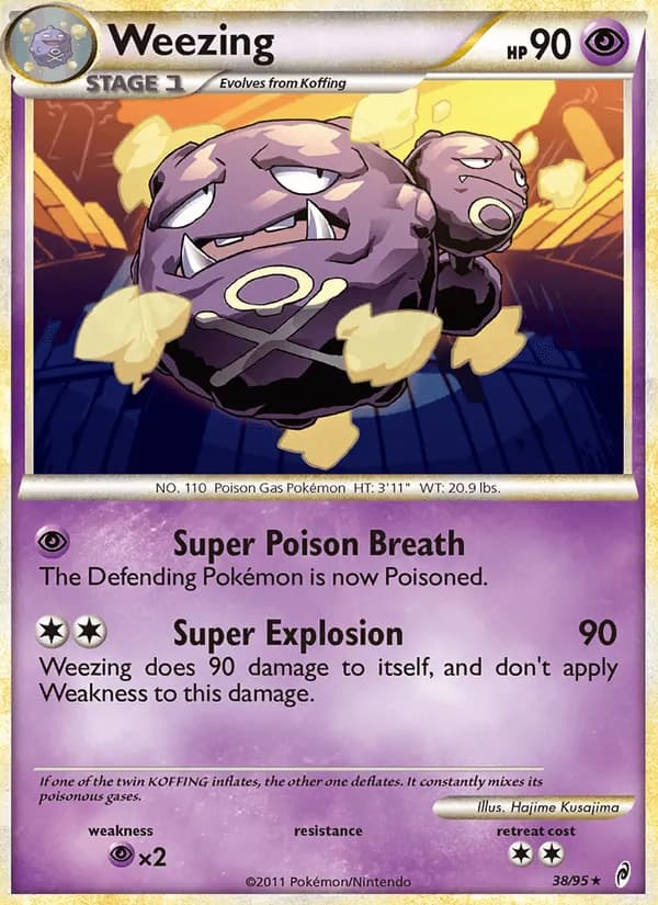 Weezing – Call of Legends 38