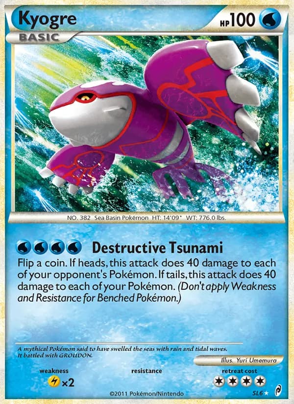 Kyogre – Call of Legends SL6