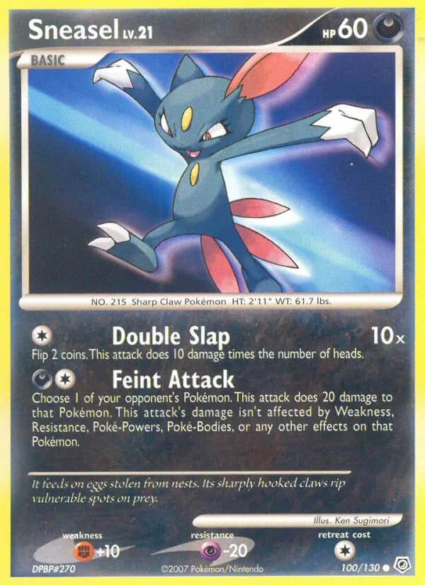 Sneasel – Diamond & Pearl 100