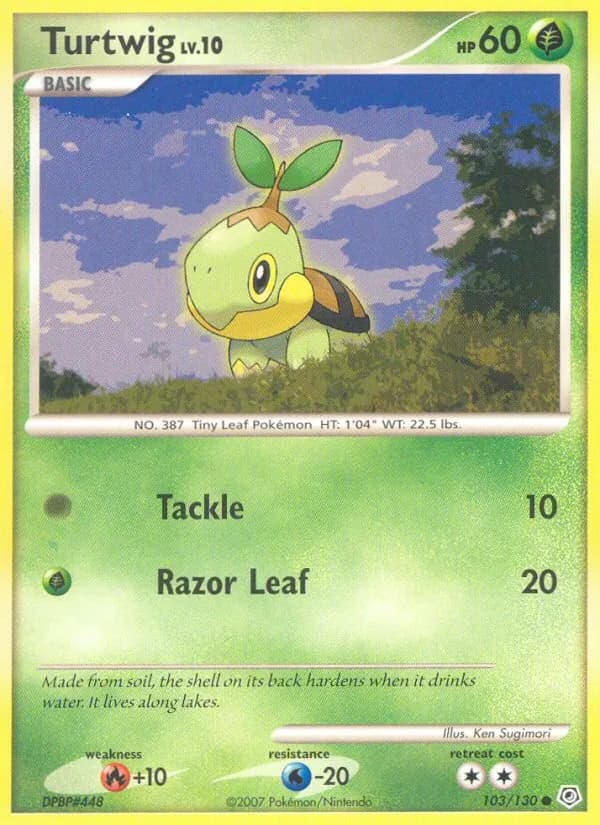 Turtwig – Diamond & Pearl 103