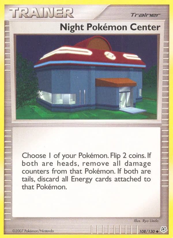 Night Pokémon Center – Diamond & Pearl 108
