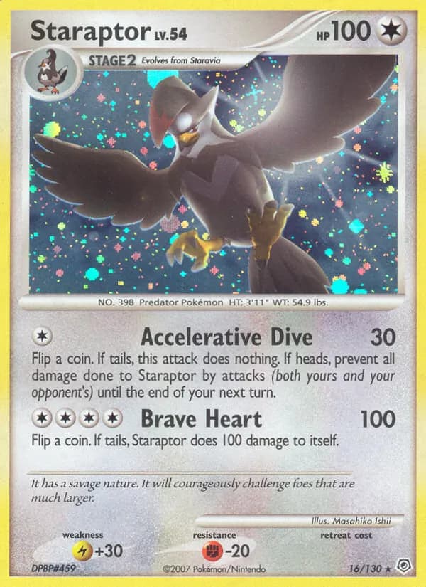Staraptor – Diamond & Pearl 16
