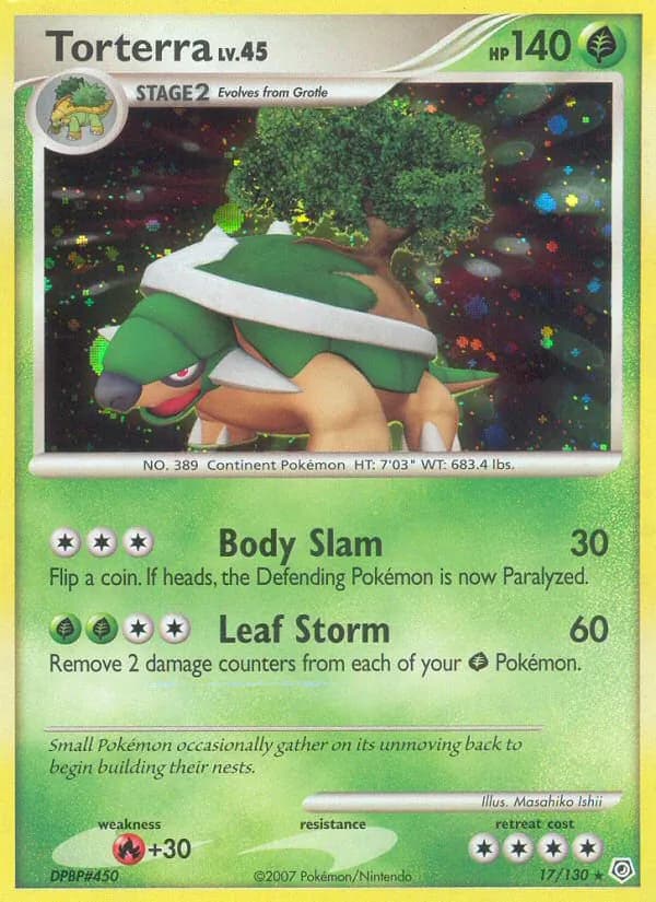 Torterra – Diamond & Pearl 17