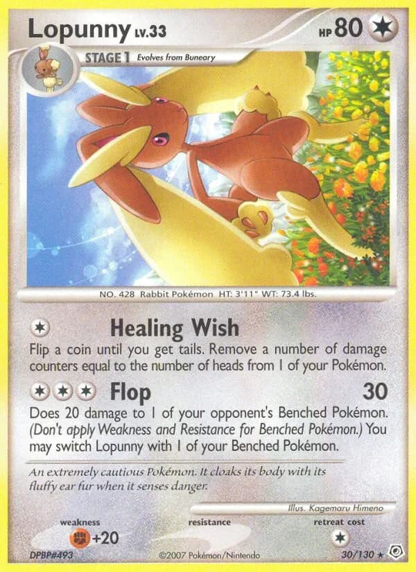 Lopunny – Diamond & Pearl 30