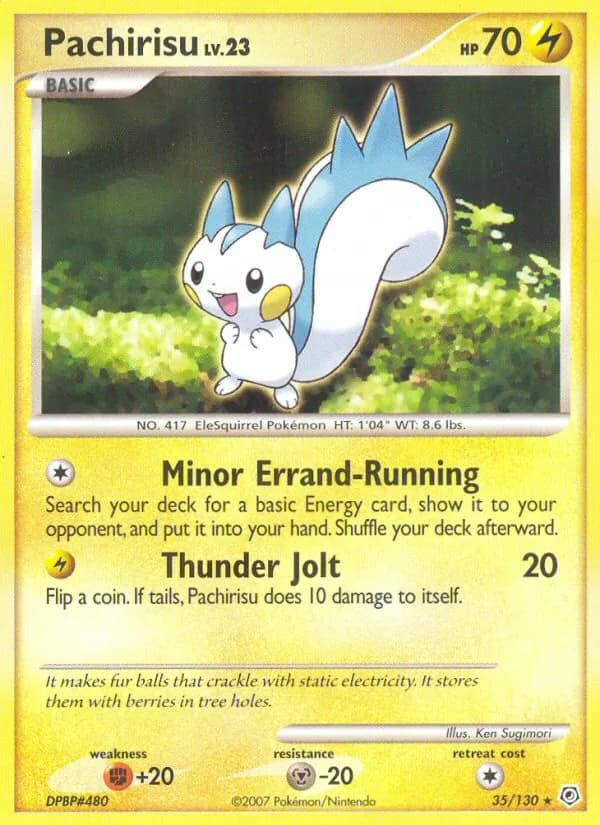 Pachirisu – Diamond & Pearl 35