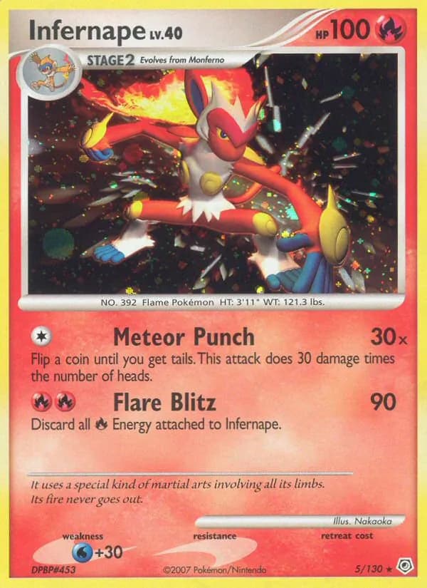 Infernape – Diamond & Pearl 5