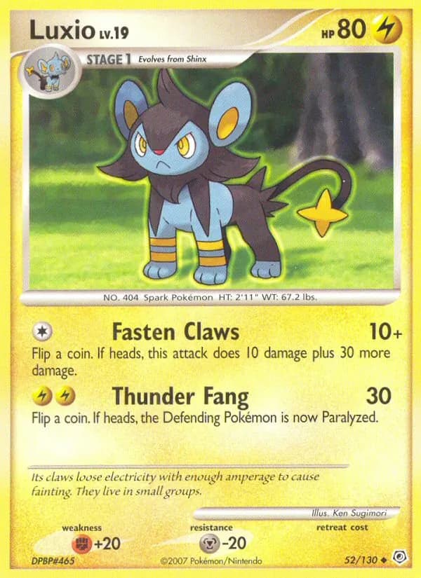 Luxio – Diamond & Pearl 52