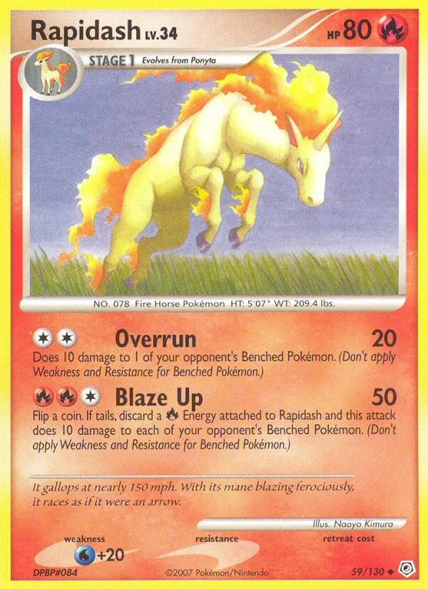 Rapidash – Diamond & Pearl 59