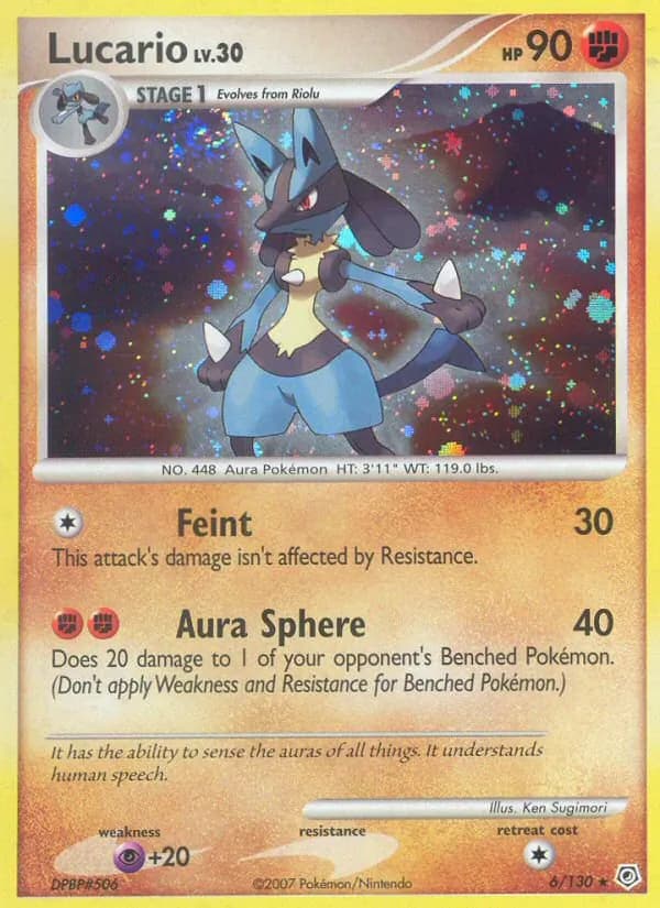 Lucario – Diamond & Pearl 6