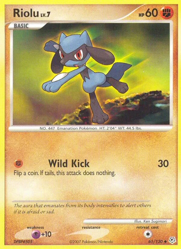 Riolu – Diamond & Pearl 61
