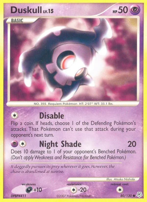 Duskull – Diamond & Pearl 80