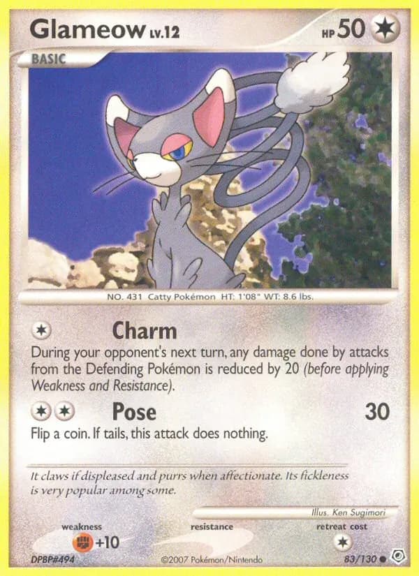 Glameow – Diamond & Pearl 83