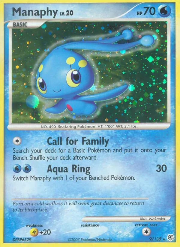 Manaphy – Diamond & Pearl 9
