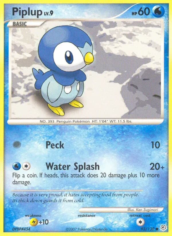 Piplup – Diamond & Pearl 93