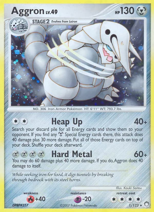 Aggron – Mysterious Treasures 1