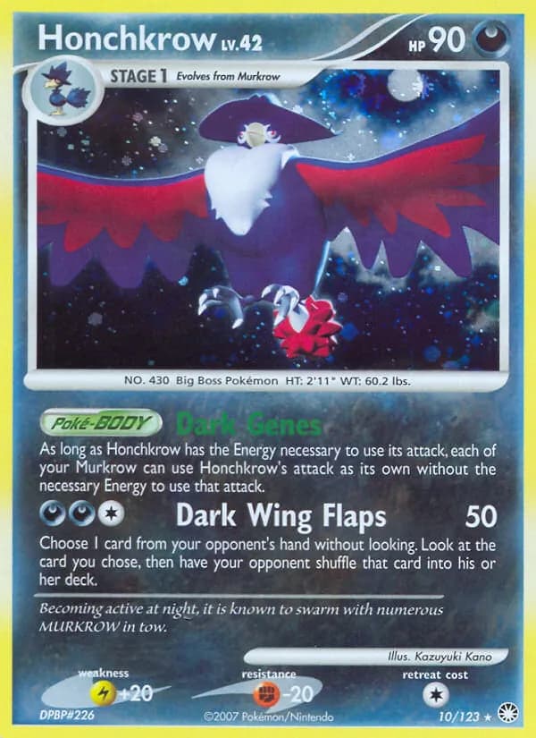 Honchkrow – Mysterious Treasures 10